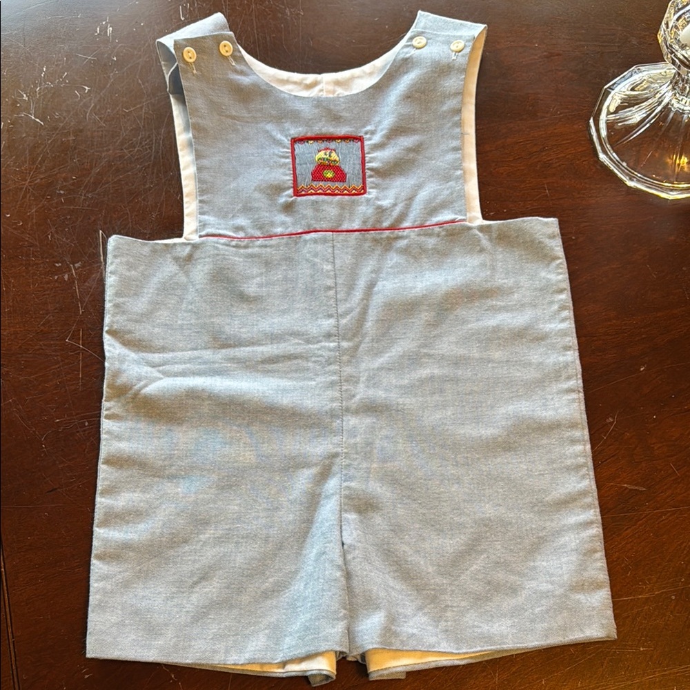 Gray Toddler Overalls with bubble gum machine
